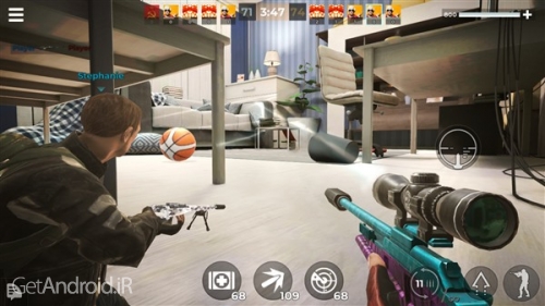 دانلود بازی AWP Mode Elite online 3D sniper action اندروید