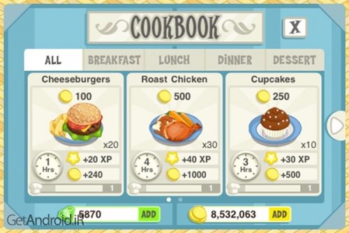 دانلود بازی Restaurant Story Summer Fun اندروید