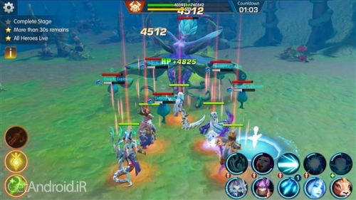 دانلود بازی Sins Raid-Fantasy Strategy RPG اندروید