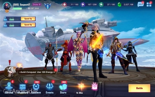 دانلود بازی Crystalborne Heroes of Fate اندروید