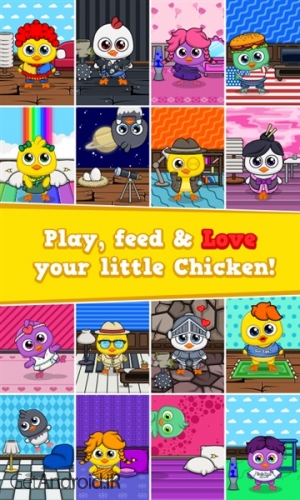 دانلود بازی My Chicken Virtual Pet Game اندروید
