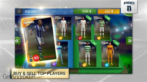 دانلود بازی Pro 11 Football Manager Game اندروید