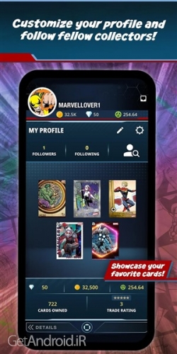 دانلود بازی MARVEL Collect  by Topps اندروید