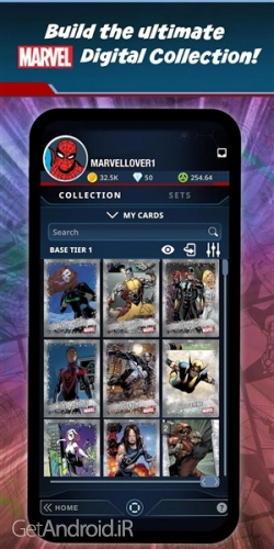 دانلود بازی MARVEL Collect  by Topps اندروید