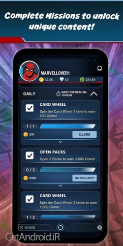 دانلود بازی MARVEL Collect  by Topps اندروید