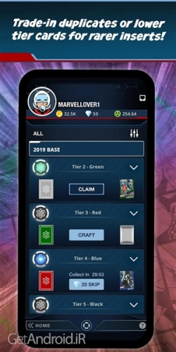 دانلود بازی MARVEL Collect  by Topps اندروید