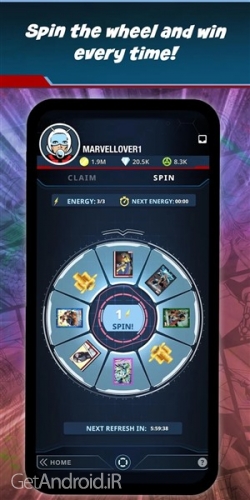 دانلود بازی MARVEL Collect  by Topps اندروید
