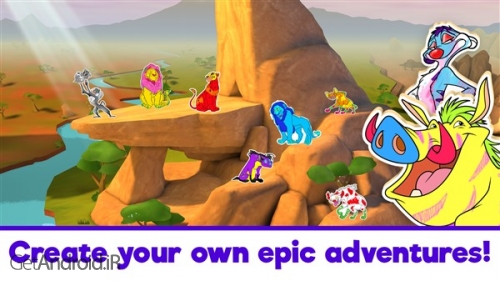 دانلود بازی Disney Coloring World اندروید