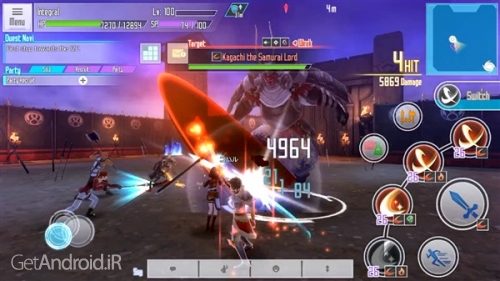 دانلود بازی Sword Art Online Integral Factor اندروید