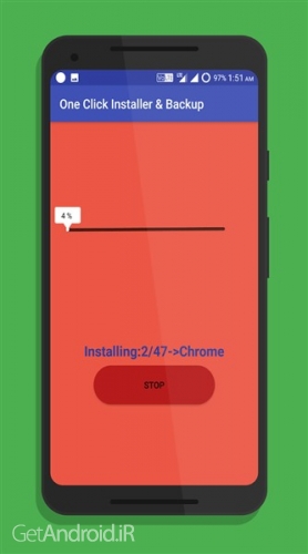 دانلود بازی One Click Apk Installer Backup اندروید