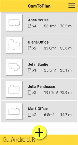 دانلود برنامه CamToPlan اندروید