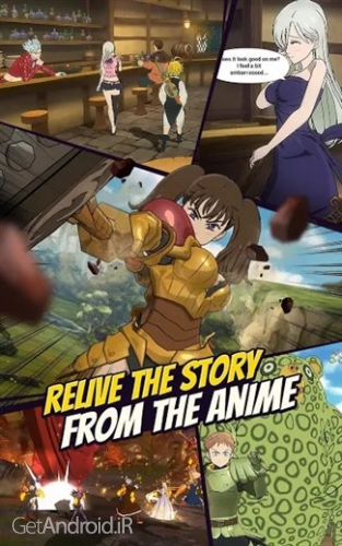 دانلود بازی The Seven Deadly Sins Grand Cross اندروید