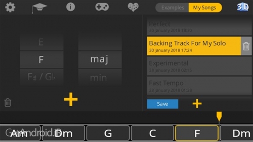دانلود برنامه Guitar 3D Chords by Polygonium اندروید