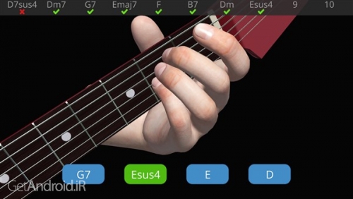 دانلود برنامه Guitar 3D Chords by Polygonium اندروید