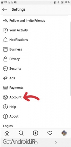آموزش فارسی کردن اینستاگرام