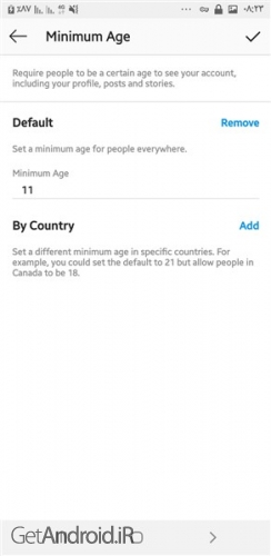 اعمال محدودیت سنی در اینستاگرام