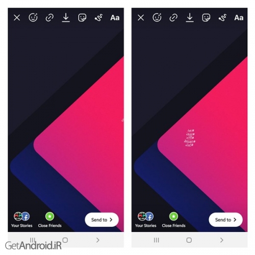 آموزش پنهان کردن هشتگ ها در استوری اینستاگرام