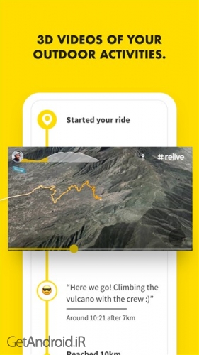 دانلود برنامه Relive برای اندروید