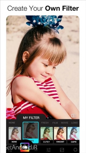 دانلود برنامه ویرایش عکس Photo Editor Filters Effects Presets Lumii اندروید
