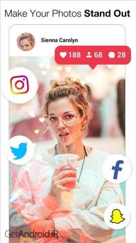 دانلود برنامه ویرایش عکس Photo Editor Filters Effects Presets Lumii اندروید