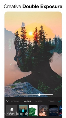 دانلود برنامه ویرایش عکس Photo Editor Filters Effects Presets Lumii اندروید