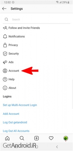 آموزش فارسی سازی اینستاگرام