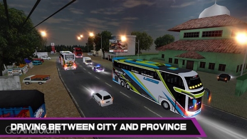 دانلود بازی Mobile Bus Simulator اندروید