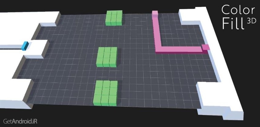 بازی Color Fill 3D اندروید