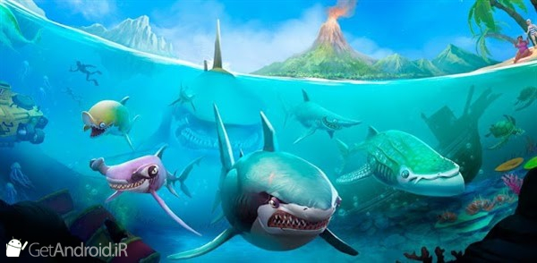 بازی Hungry Shark World اندروید