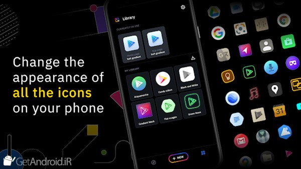 بازی Icon Pack Studio اندروید