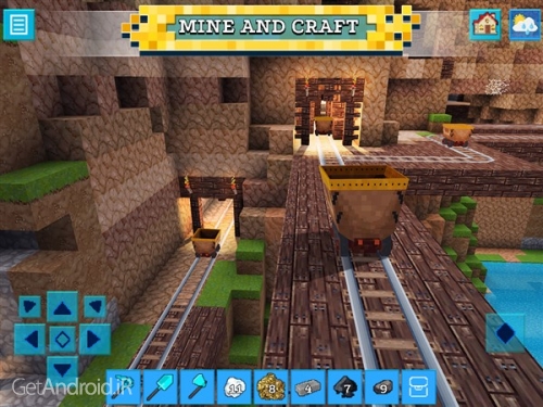 دانلود بازی RealmCraft with Skins Export to Minecraft اندروید