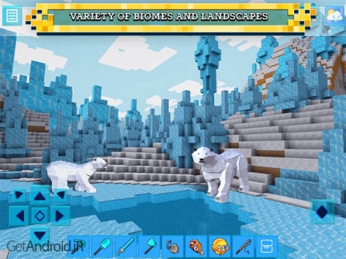 دانلود بازی RealmCraft with Skins Export to Minecraft اندروید