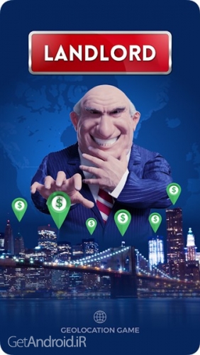 دانلود بازی Landlord Tycoon Money Investing Idle with GPS اندروید