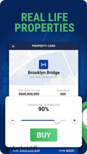 دانلود بازی Landlord Tycoon Money Investing Idle with GPS اندروید