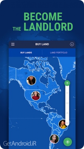 دانلود بازی Landlord Tycoon Money Investing Idle with GPS اندروید