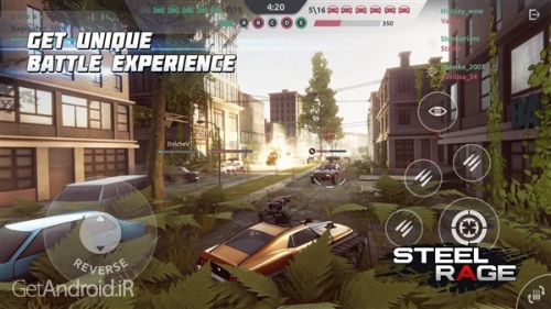 دانلود بازی Steel Rage Mech Cars PvP War اندروید