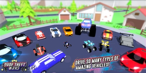 دانلود بازی Dude Theft Wars Open World Sandbox Simulator BETA اندروید