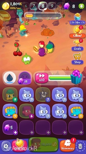 دانلود بازی Om Nom Merge اندروید