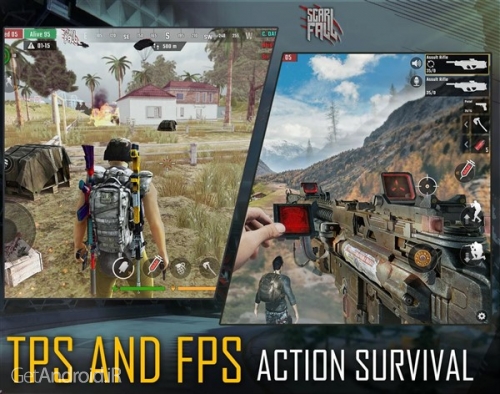 دانلود بازی ScarFall The Royale Combat اندروید