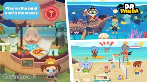 دانلود بازی Dr. Panda Town Vacation اندروید