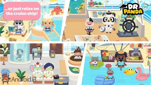 دانلود بازی Dr. Panda Town Vacation اندروید