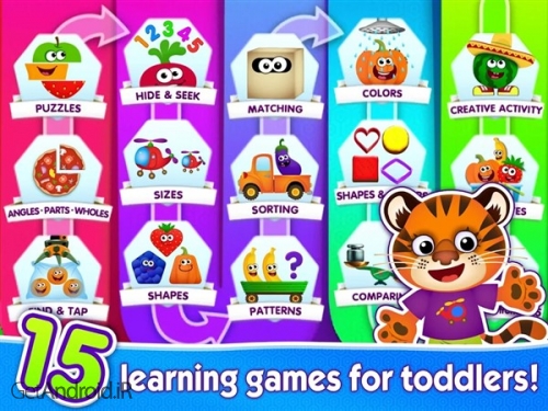 دانلود بازی Funny Food educational games for kids toddlers اندروید