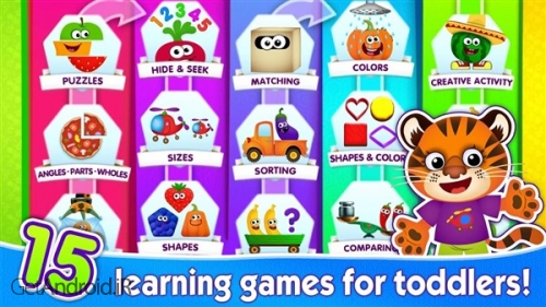 دانلود بازی Funny Food educational games for kids toddlers اندروید