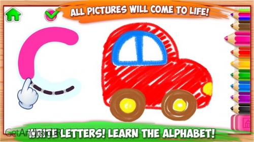 دانلود بازی ABC DRAW Kids Drawing اندروید