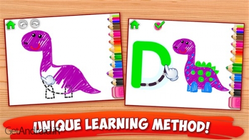 دانلود بازی ABC DRAW Kids Drawing اندروید