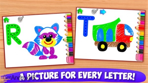 دانلود بازی ABC DRAW Kids Drawing اندروید