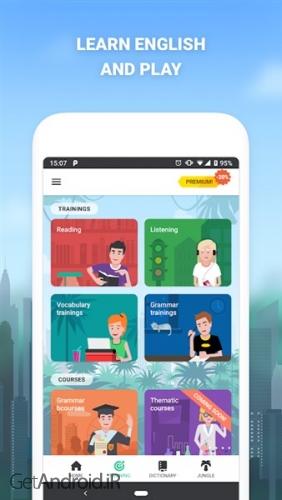 دانلود بازی English with Lingualeo اندروید
