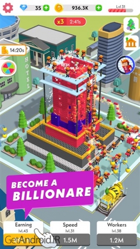 دانلود بازی Idle Construction 3D اندروید