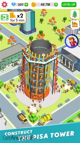 دانلود بازی Idle Construction 3D اندروید