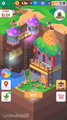دانلود بازی Idle Digging Tycoon اندروید